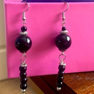 Black earrings